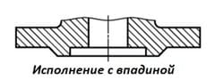 Фланец исполнение 3